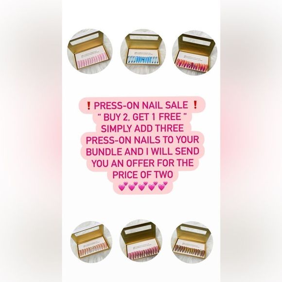 24pcs Luxury Press-on nails - Picture 3 of 11